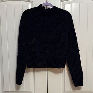 Divided Dark Blue Crew Neck Sweater